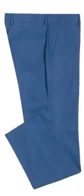 BOSS Genius Dress Pants Classic Suit Wool Pants Slim Fit Light Blue - Size 32R