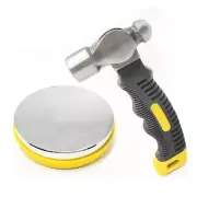 3X(Steel Bench and Metal Stamping Hammer Kit, Jewelry Metal Stamping Tools1703