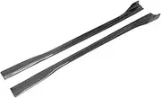 Carbon Fiber/FRP Side Skirts Apron Lip Compatible for Maserati Ghibli 2014-2018 Car Side Skirt Extensions Body Kits(Carbon Fiber)