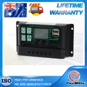 12/24V 60A MPPT Solar Power Panel Regulator Charger LCD Controller Dual USB AU