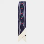 [Valentino Garavani] Valentino Garavani-Scarfs Blue/Rosso/Verde/Bianco-Donna OS