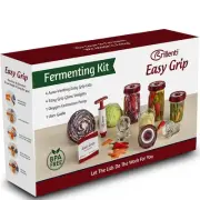 Mason Jar Fermentation Kit - Food Grade Fermenting Lids for Wide Mouth Mason ...