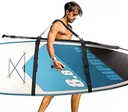 Aptech Paddle Board SUP Strap Carry Strap for Paddleboards, Surfboards, Longboards and Kayaks, Adjustable Heavy-Duty Carrying Support, Accessories Padded Over The Shoulder Sling