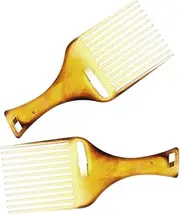 SHERCHPRY Detangle Style Curly Hair Wide Tooth Plastic Afro Comb Styling Tool for Travel Home