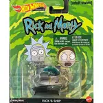 風火輪 HOT WHEELS 電影文化 瑞克 莫蒂 RICK AND MORTY RICK SHIP 飛船