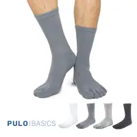 在飛比找蝦皮商城優惠-PULO-立體後跟短筒五趾襪| 一般厚度 吸汗 五指襪 可預
