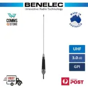 Benelec UHF 3dB GPI Mobile Antenna, 450-520MHz - 02633