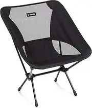 Helinox Chair One Original Lightweight, Compact, Collapsible Camping Chair, All Black