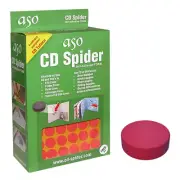 CD DVD Foam Hub Spider Holders Self Adhesive Sticky Dots Studs 1000 pcs (Red)