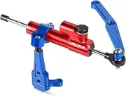 Motorcycle steering damper For CFMOTO 450SR 2022 Motorcycle Steering Damper Stabilizer Bracket Support Mounting Motorcycle Steering Damper Bracket Set