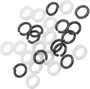 HAMPPLIES 48pcs Guitar Strap Locks Non-slip Guitar Protectors Belt Buttons Easy Install