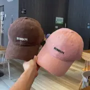 Cotton Vintage Duck Tongue Cap Washable Outdoor Snapback Hat Riding Running