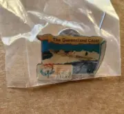 The Queensland Coast - Sydney 2000 Olympic Torch Relay Pin New..in Pack