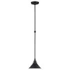 SATCO Mini Pendant Light 100W 1-Light Modern Dimmable Circle Mission Dust Bronze