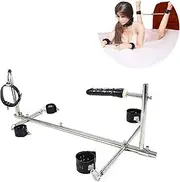 HCUDFN Stainless steel bondage kit with ankle cuffs, bondage, sex training, bondage suspenders, ties, handkerchiefs, ankle cuffs, sex toys for women and couples