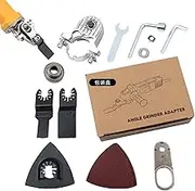 Angle Grinder Converter Set - Angle Grinder to Multi Tool Converter,Adapter Kit for Angle Grinder, Woodworking