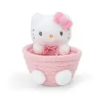 【震撼精品百貨】HELLO KITTY 凱蒂貓~日本三麗鷗SANRIO KITTY玩偶造型收納籃S*88560