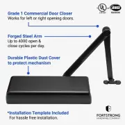 FS-9807HDBX Ultra Heavy Duty Door Closer