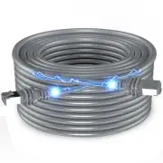 Starlink Gen 3 Cable Waterproof Starlink Cable for Rectangular Satellite, 100FT