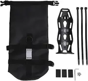 Baxnore Cycle Front Fork Bag, Plastic TPU 5L Large Capacity Watertight Cycling Front Saddle Bag, Lightweight Cycle Front Fork Rack Bag for Road Mountain Cycle
