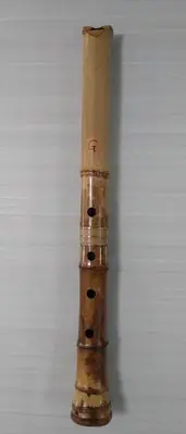 Shakuhachi 1 shaku 6 sun E tube Madake Japanese Bamboo Flute New Shoudou mei F/S