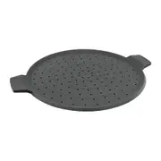 Pyrolux 32 cm Heat Resistant Non Toxic Silicone Splatter Guard-Black
