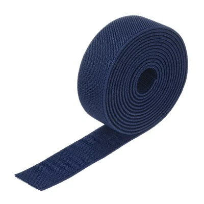 Elastic Bands for Sewing, 1 Inch 2 Yards Knit Elastic Spool [Navy Blue]