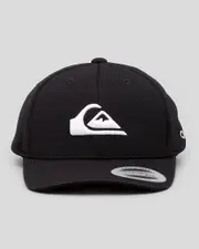 [Quiksilver] Quiksilver Toddlers' Hard Hitter Snapback Cap in Black One Size Black