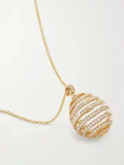 [Fabergé] Fabergé - Essence 18-karat Gold Diamond Necklace - One size One size Gold
