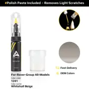 Touch Up Paint For Rover Group All Models 1241 Whitehall Beige With Polish Paste