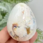 Agate Egg with Stand Healing Crystal 108g