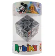 Rubiks - Disney 100th Anniversary Metallic Platinum 3x3 Puzzle Cube NEW