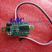 0.36" DC 0-30V LED Panel Meter 3-Digital Display Voltmeter 3 Wires Green