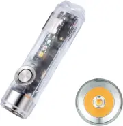 4th Gen USB C Keychain Flashlights Rechargeable, 420 Lumens