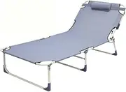 Folding Camping Bed for Adults, Extra Width Single Portable Camp Bed, Adjustable Height Comfortable Camping Cot, Easy to Build Camping Bed for Tents, Supports 330lbs for Outdoor Indoor ( Size : 193x75