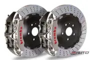 Brembo Front GT Brake 6Pot Caliper GT-R 405x34 Drill Disc 958 Cayenne S Turbo (for: Porsche)