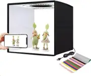 LED Room Photo Shoot Studio Photography Lighting Tent Bar Kit Cube Mini Soft Box