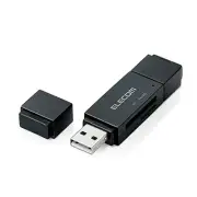 Elecom MRS-MBD09BK Card Reader USB 2.0 Equipped with Micro USB Connector