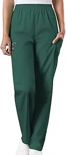 [Cherokee] Women's Plus Workwear Elastic Waist Cargo Scrubs Pant