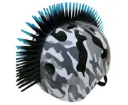 Peewee 3D Camo Mohawk Helmet