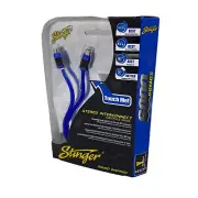 Stinger SI62YF 1-Male to 2-Female Y-Adapter RCA Interconnect 2-CH 6000 Series