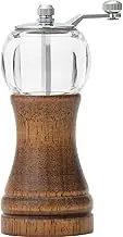 Manual Mills Hand Crank Pepper Grinder Sea Salt Grinder Salt or Pepper Grinder Adjustable Coarseness Ceramic Rotor