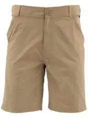 Simms Fishing Men's Superlight Shorts Cork Large 36-38” Waist New w Tags
