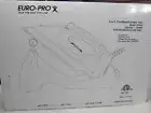 Euro-Pro X EP484 2 in 1 cordless /corded iron vertical steam anti drip anti calc
