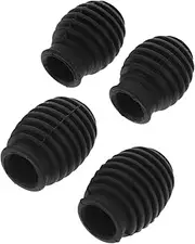 ERINGOGO 4pcs Silicone Drumstick Silent Tips Mute Drumstick Covers for Quiet Practice Lightweight and Portable Fittings for Drummers