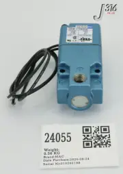 24055 MAC PNEUMATIC SOLENOID VALVE (NEW) 225B-111BAAA