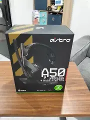 Astro A50 headset gaming headset, black, Bluetooth, brand new, Xbox and PC