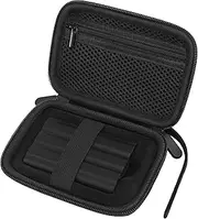 Hassoft Case Compatible with - Samsung T9 Portable SSD/Samsung T7 Shield / T7 / T7 Touch Portable External Solid State Drive and Accessories, Hard Travel Carrying Case, Home Storage Box