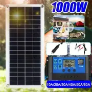 1000W Solar Panel 12v Solar Cell with 60a Controller Solar Charge for Phone Car