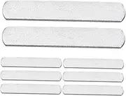 KOMBIUDA 8pcs Electroplated Steel Weight Plates for Body Building Fitness Exercise Plates Weighted Vest Leg Muscle Sculpting Arm Muscle Training High Durability Workout Equipment